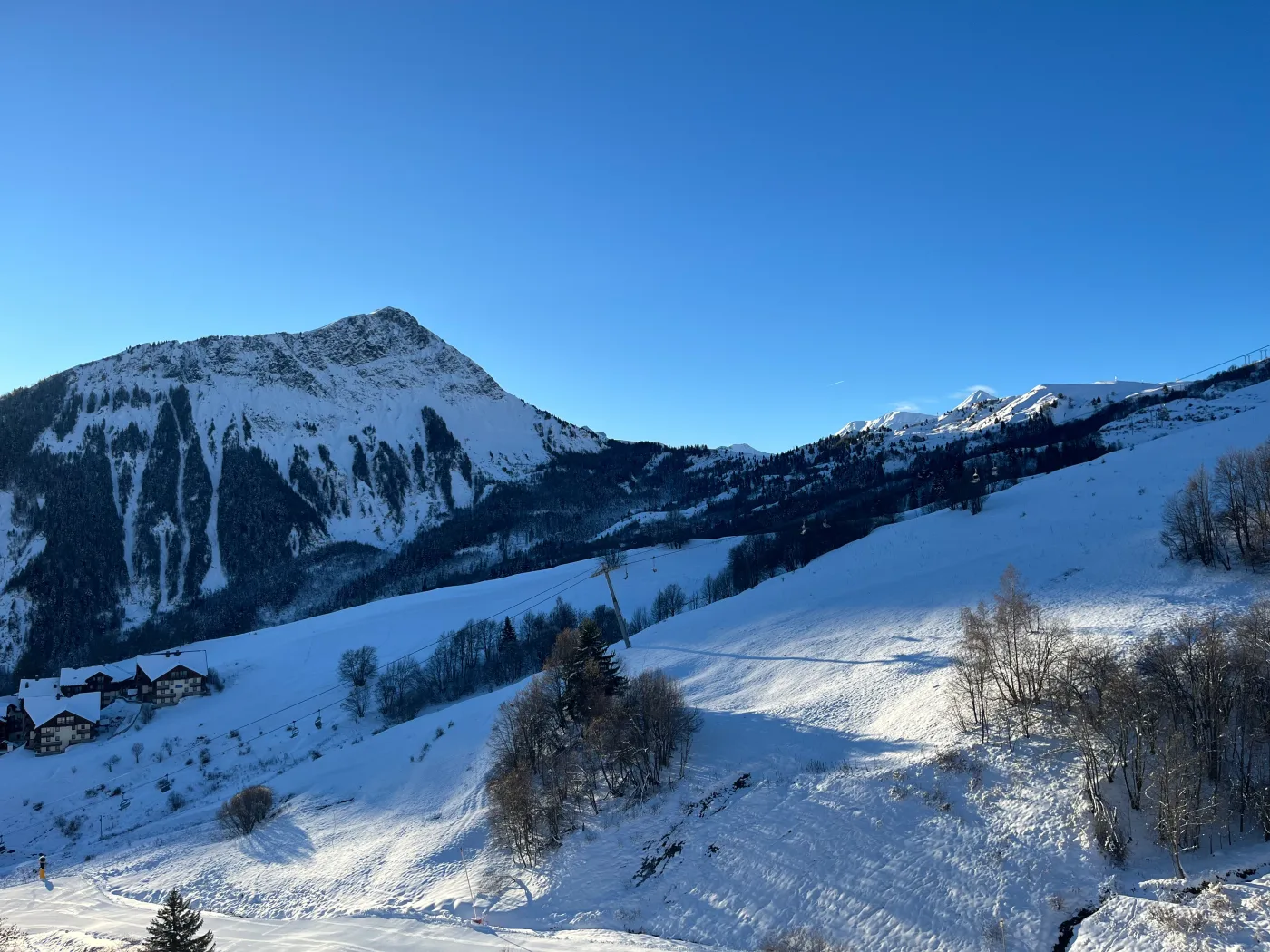 Panorama montagne Le Corbier